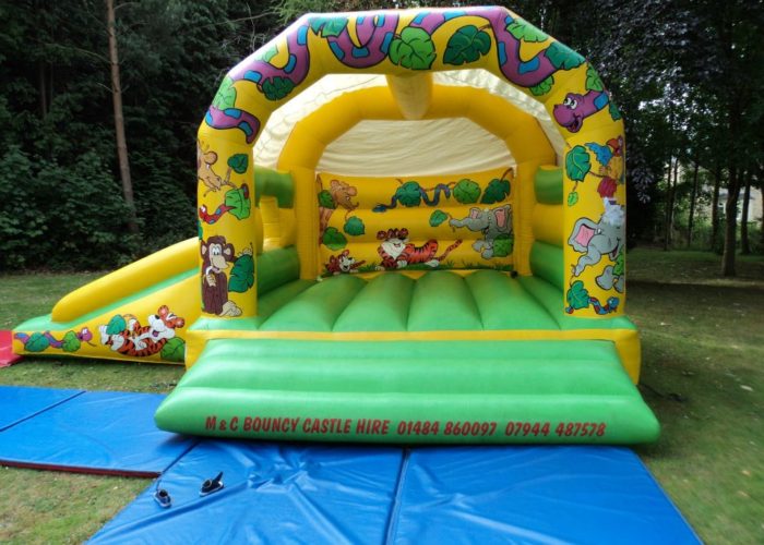 bouncy castle slide